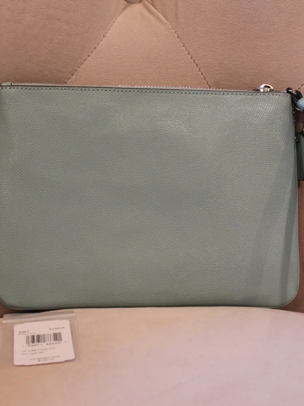 Coach Umbrella Motif Gallery Pouch Wristlet New with tags